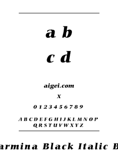 卡明基字体（CARMINKI.TTF）下载｜创意排版设计工具