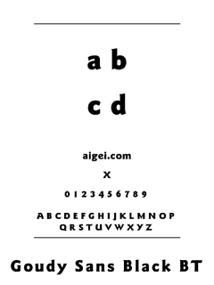 ​GOUDSANK 字体下载｜设计排版工具