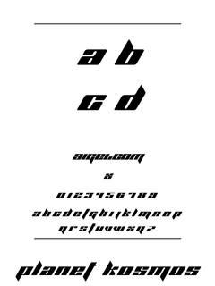 ​PLANK__ 字体下载｜创意平面设计字体资源