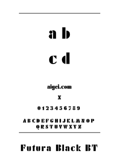 ​FUTURAK 字体下载｜平面设计必备资源