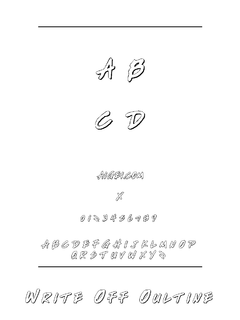 ​Write2 下载｜英文字体书法风格资源