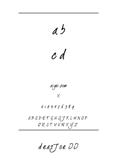 ​DEARJI_ 字体下载｜平面设计创意工具