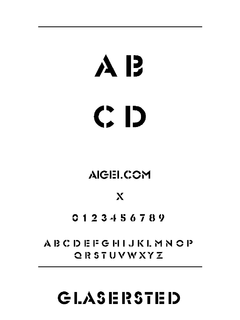 GLASTRSN（TTF）字体下载｜平面设计创意资源