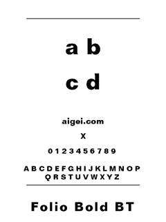 FOLIOB 字体下载｜专业排版设计资源