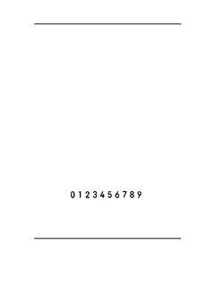 NumberOnly 字体下载｜数字专用设计字体资源