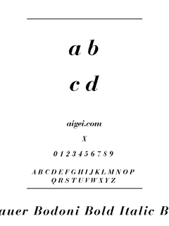 字体鲍博比（BAUBODBI.TTF）下载｜平面设计应用字体