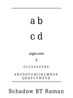 ​tt1106m_ 字体下载｜英文字体设计资源