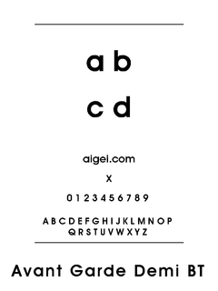 ​AVGARDD 英文字体（ttf）下载｜设计排版专用资源