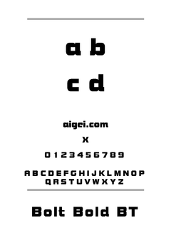 ​Boltb 字体下载｜设计排版必备英文字体