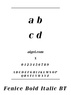 ​FENICEBI（字体）下载｜英文字体资源与设计应用