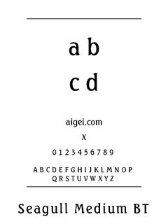 ​SEAGULLM 字体下载｜平面设计应用字体资源
