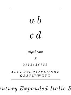 ​森特西字体（CENTEXI.TTF）下载｜平面设计艺术字体