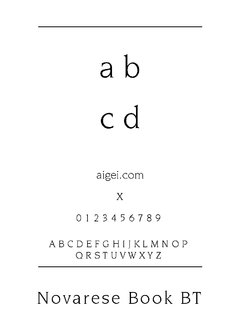 ​NOVAREN 字体下载｜英文字体设计应用