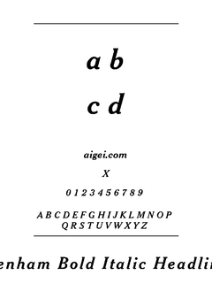 ​CHLTBOIA 字体下载｜平面设计资源