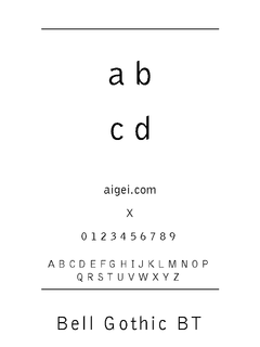 ​字体贝尔戈斯（BELGOTHN.TTF）下载｜平面设计艺术字体