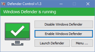 《Defender Control汉化版》软件免费下载|网络工具·v2.0  第2张