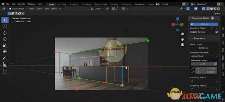 《Blender摄像机三维透视匹配工具V1.0.0》软件免费下载|网络工具·V1.0.0 第2张 《Blender摄像机三维透视匹配工具V1.0.0》软件免费下载|网络工具·V1.0.0 第2张