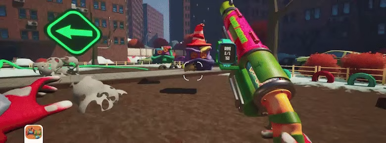 《顽绒煞 GRIMPS》demo》游戏免费下载|动作游戏·第一人称射击·可爱·彩色  第2张