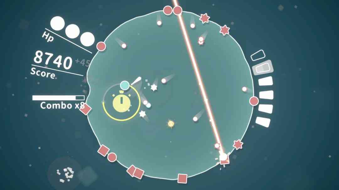 《满头大汗了吧，击球手！》游戏免费下载|动作游戏·街机·清版动作·俯视·极简主义  第3张