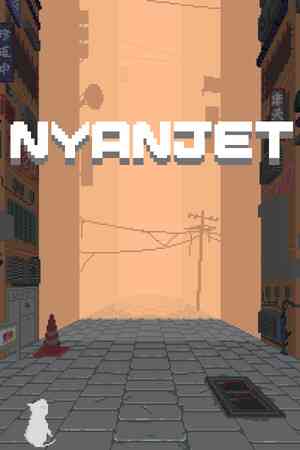 《nyanjet》demo》游戏免费下载|动作游戏·像素图形·赛博朋克·心理恐怖  第1张
