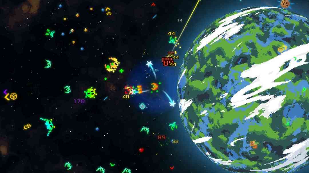 《Arcadium - Space Odyssey》免安装中文版》游戏免费下载|动作游戏·弹幕射击·像素图形·街机·物理  第2张