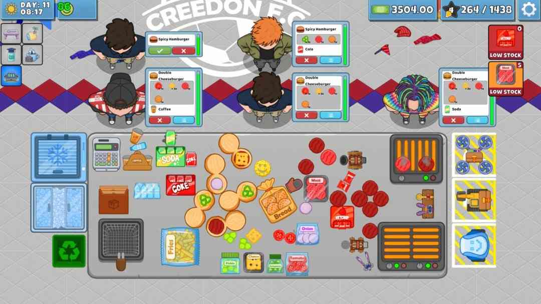《Food Cart, Inc.》免安装中文版》游戏免费下载|模拟经营·时间管理·烹饪·俯视·沉浸式模拟  第2张