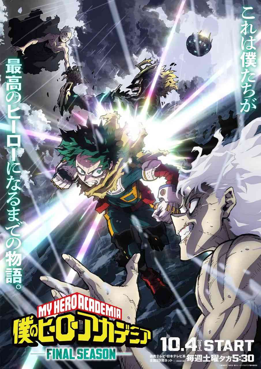 《我的英雄学院 最终季》全集免费高清动漫无广告在线播放|动作,动画·日本·2025  第1张