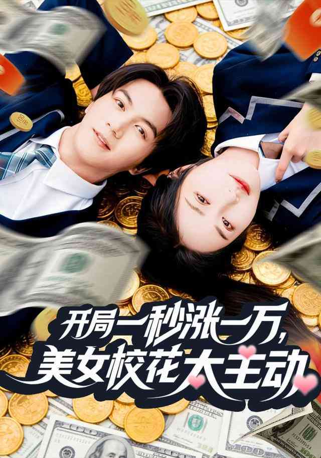 《开局一秒涨一万，美女校花太主动》全集免费高清短剧无广告在线播放|短剧·中国大陆·2025  第1张
