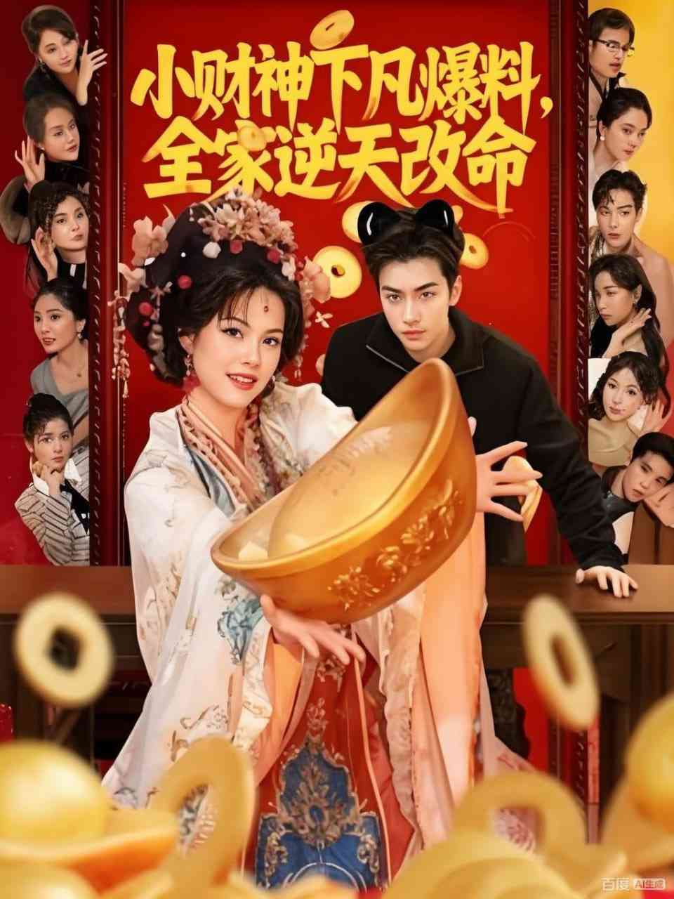 《小财神下凡爆料，全家逆天改命》全集免费高清短剧无广告在线播放|短剧·中国大陆·2025  第1张