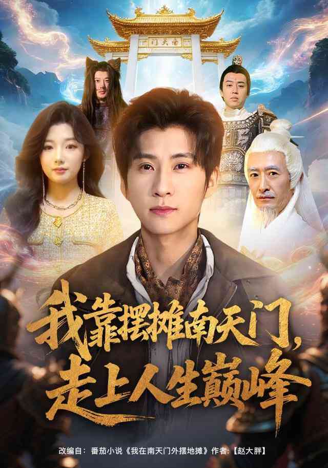 《我靠摆摊南天门，走上人生巅峰》全集免费高清短剧无广告在线播放|短剧·中国大陆·2026  第1张