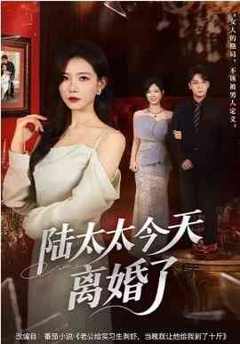 《陆太太今天离婚了》全集免费高清短剧无广告在线播放|短剧·中国大陆·2026  第1张